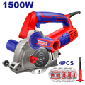Sierra acanaladora ranuradora de concreto 5 pulgadas 1500W EMTOP ULMCR15001
