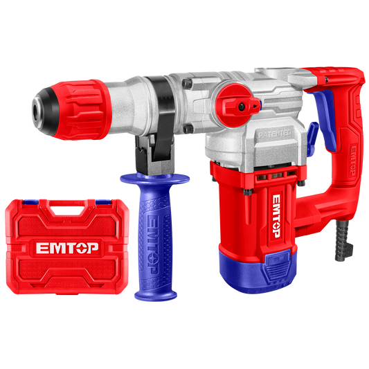 Rotomartillo SDS PLUS de 1050 watts Emtop ULRHRP1052