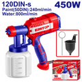 Pistola para pintar de 450W EMTOP ULSGN35001