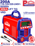 Soldadora inverter MMA / TIG 200A Emtop ULWDEM20611
