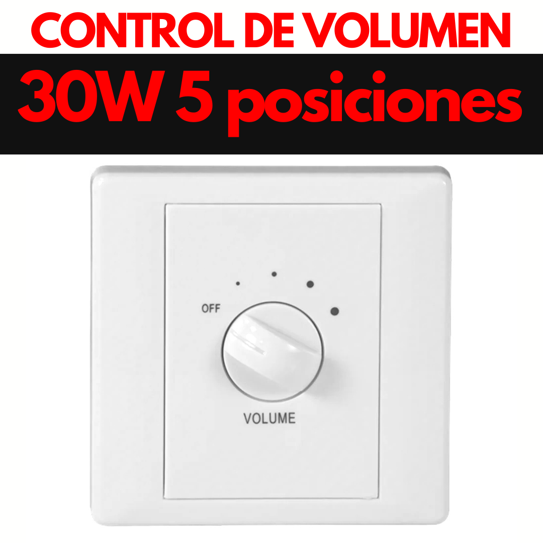 Control de volumen de 30W para Sistemas PA – CMX VC-C30