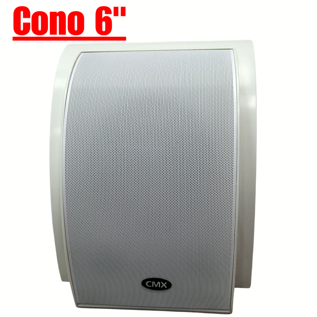 Bocina de pared de 10W 100V para Sistemas de música ambiental y voceo – CMX WSK-610C