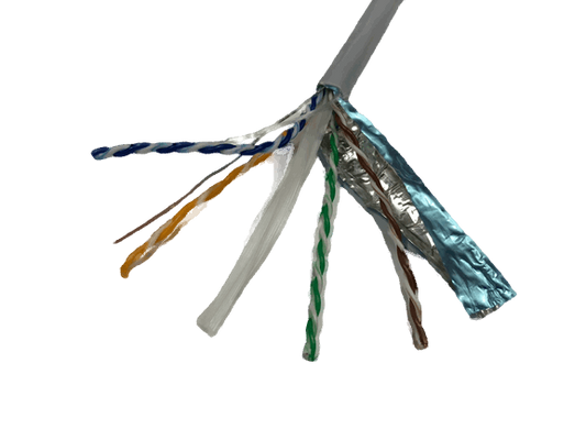 Caja de FTP CAT6 Gris, cobre, 1000 pies - KUWES FTPCAT.6+