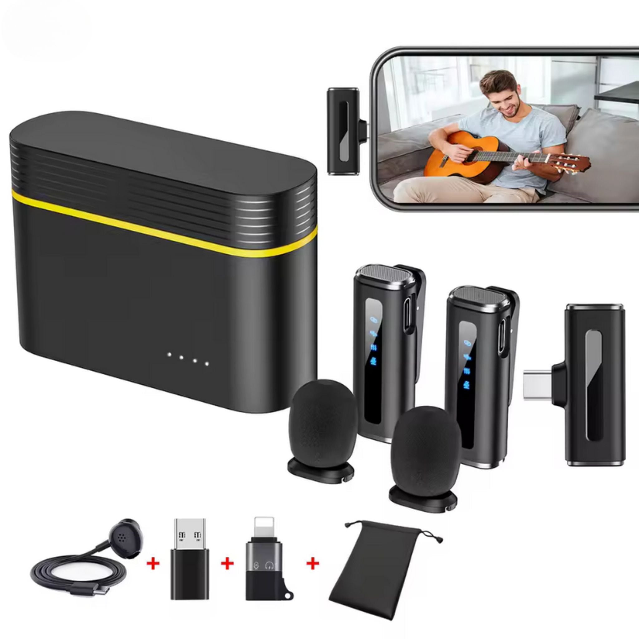 Micrófono inalámbrico para celular