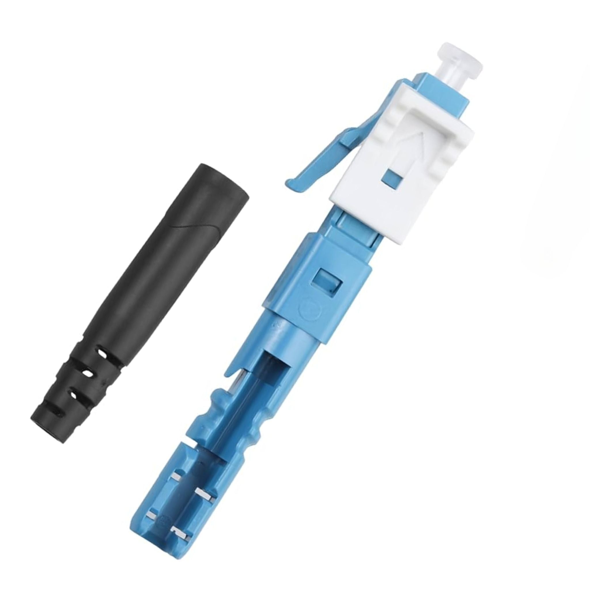Conector de fibra óptica monomodo LC de ensamble rápido