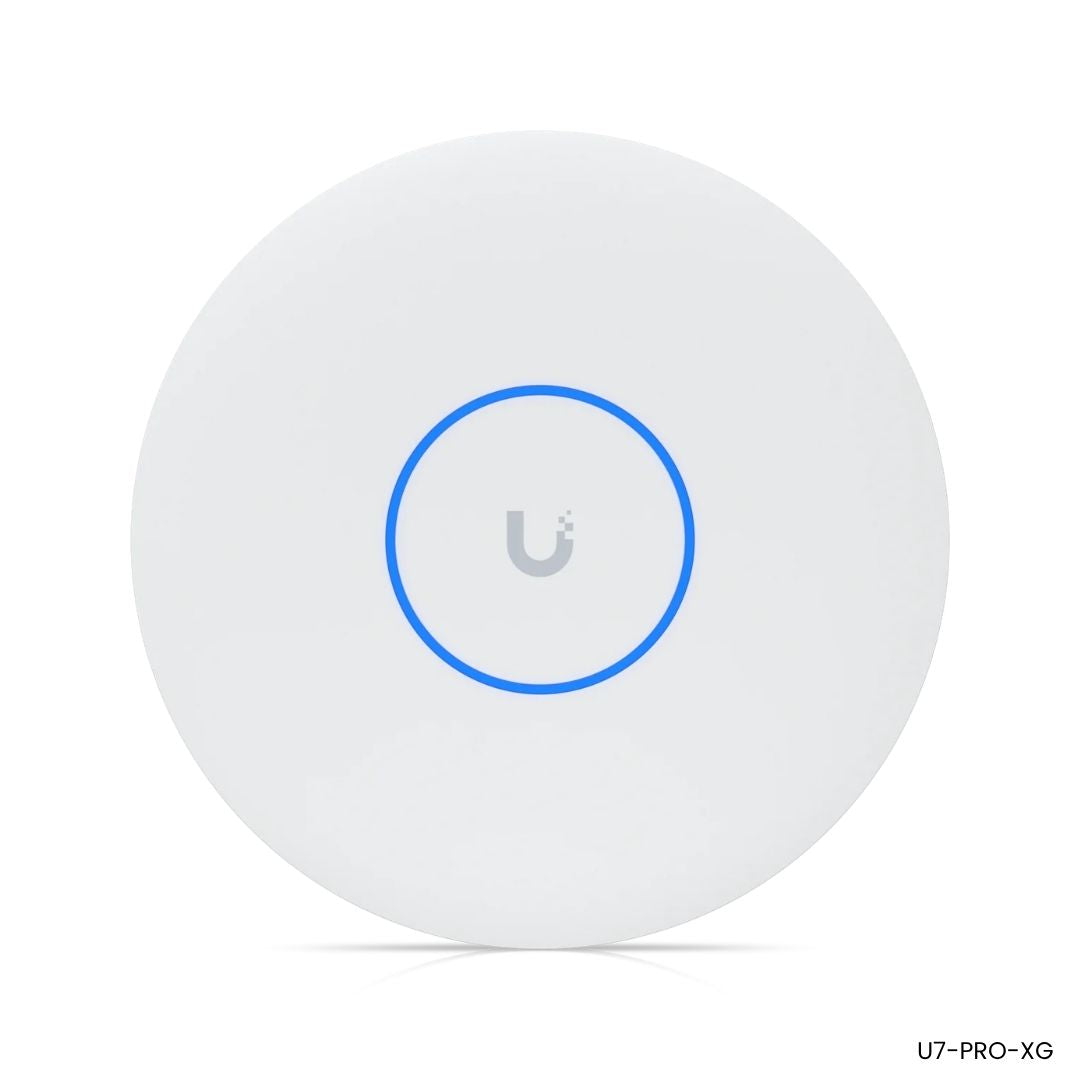 Access point WiFi 7 techo 6 streams 10 GbE PoE+ Ubiquiti U7-Pro-XG empresas 