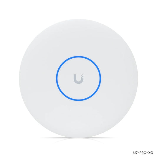 Access point WiFi 7 techo 6 streams 10 GbE PoE+ Ubiquiti U7-Pro-XG empresas 