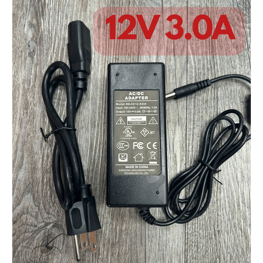 Adaptador 12V 3A – RS-03/12-S335 - LA CASA DEL TELEFONO