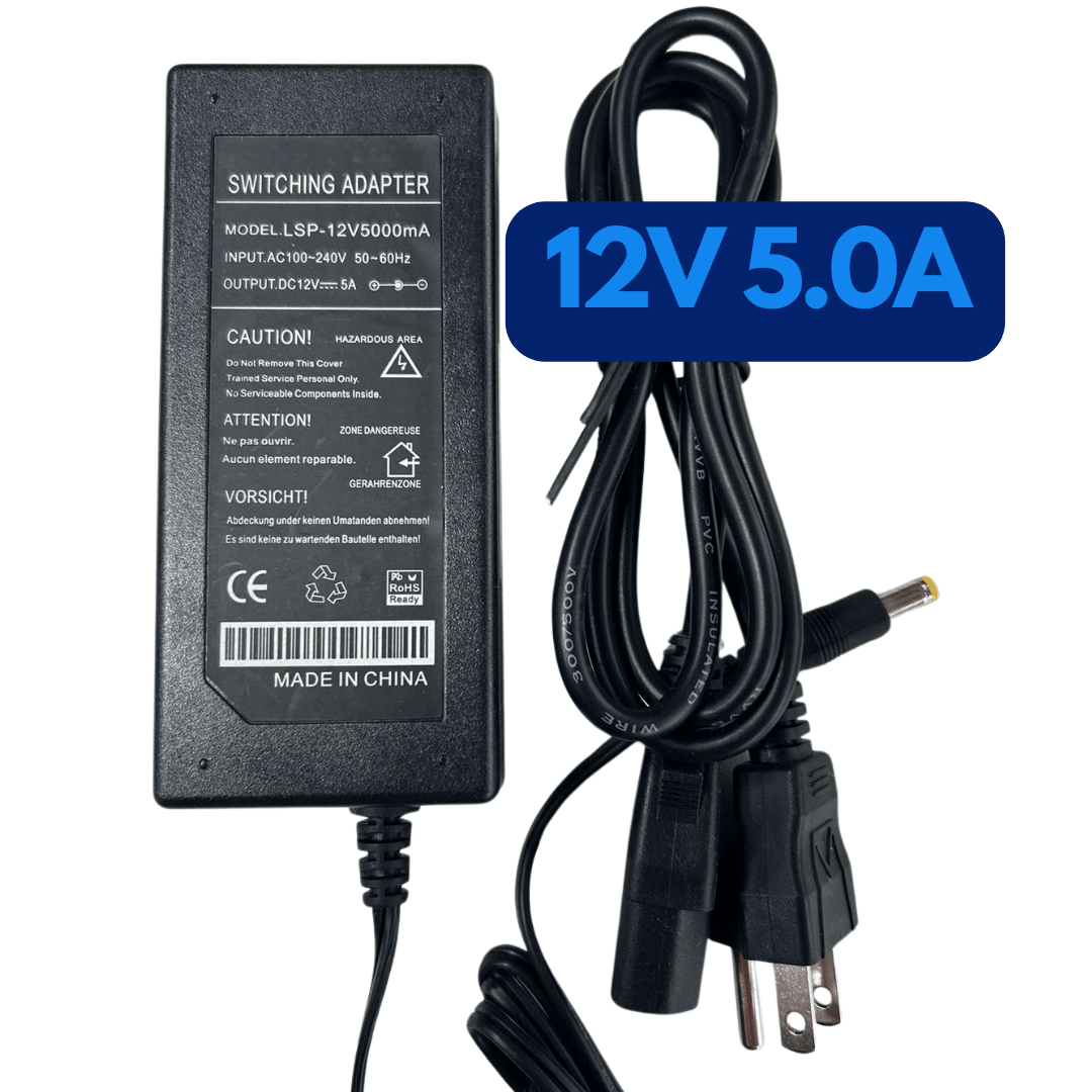 Adaptador 12V 5A – LSP-12V5000MA - LA CASA DEL TELEFONO