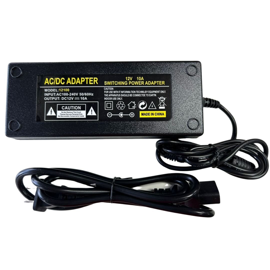Adaptador 12Vdc 10A – PA-US-D12100 - LA CASA DEL TELEFONO