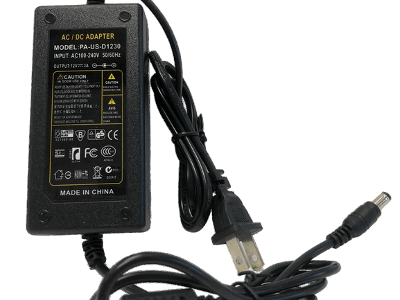 Adaptador 12Vdc 3A – PA-US-D1230 - LA CASA DEL TELEFONO