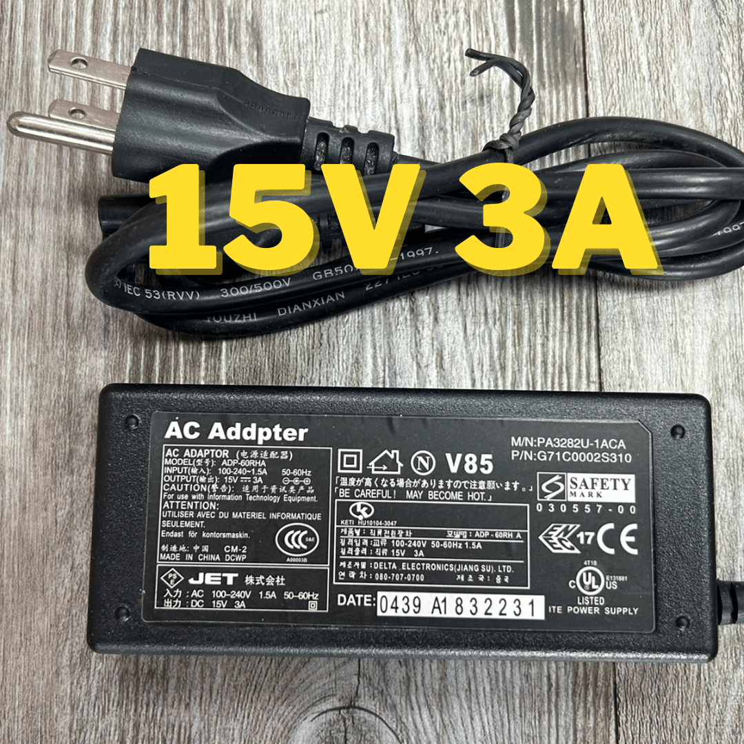 Adaptador 15V 3A – ADP-60RHA - LA CASA DEL TELEFONO