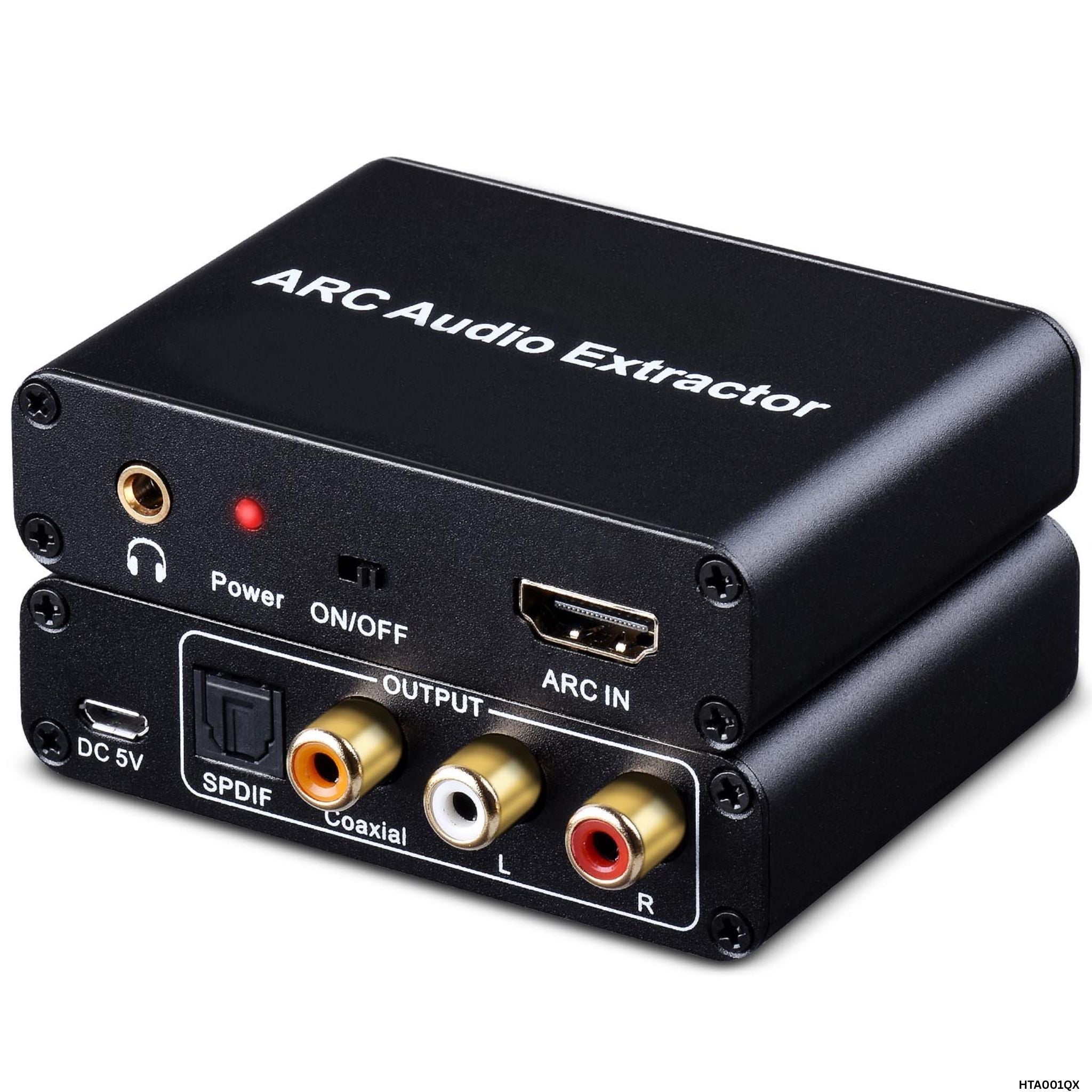 Adaptador de audio ARC para TV HTA001QX con salida óptica 