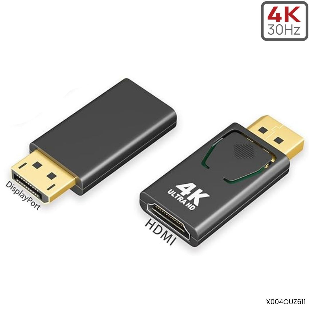Adaptador DisplayPort a HDMI 4K 30Hz unidireccional macho hembra convertidor DP 