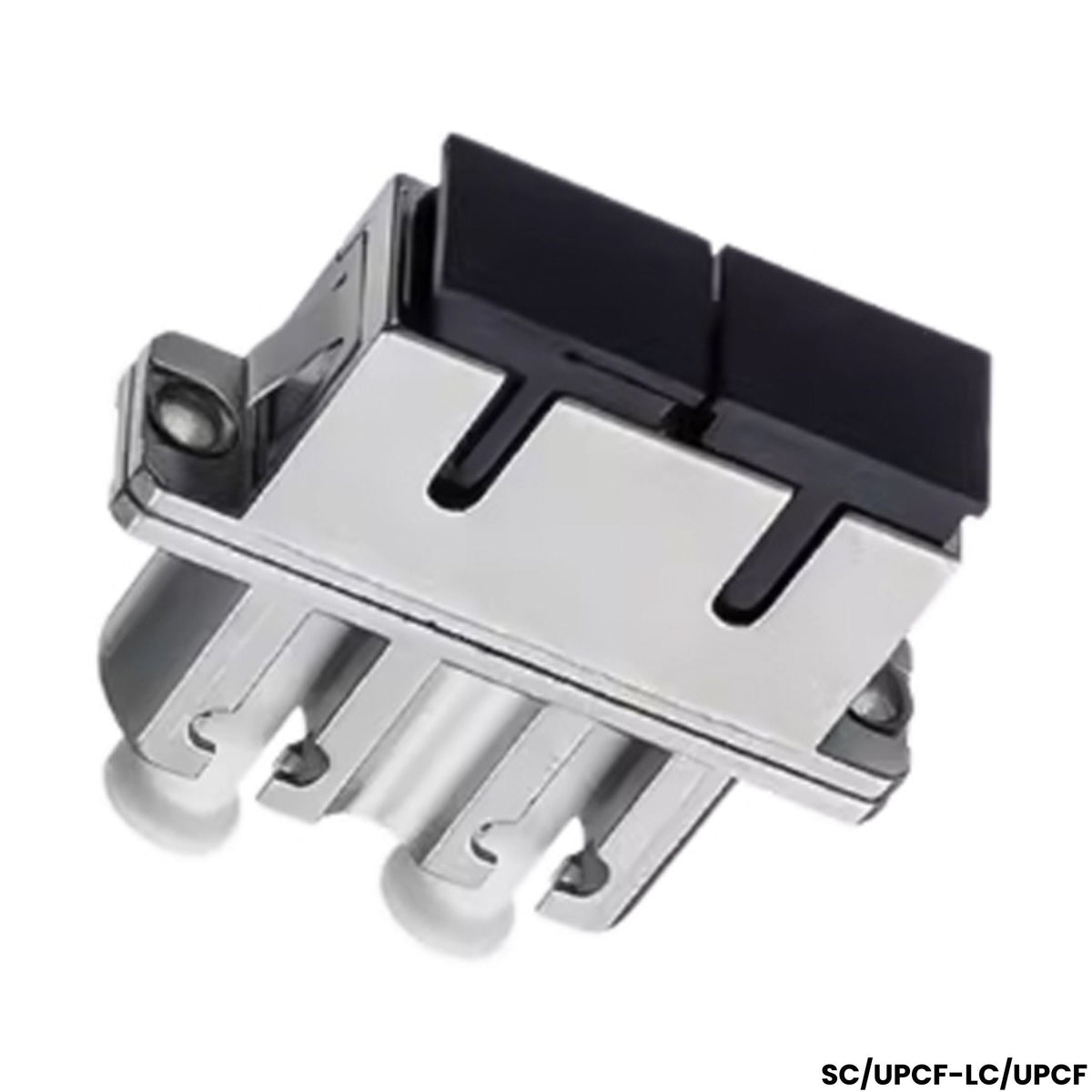Adaptador fibra óptica SC/UPC a LC/UPC hembra dúplex - LA CASA DEL TELEFONO