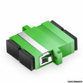 Adaptador de Fibra Óptica SC/APC Dúplex con Pestaña