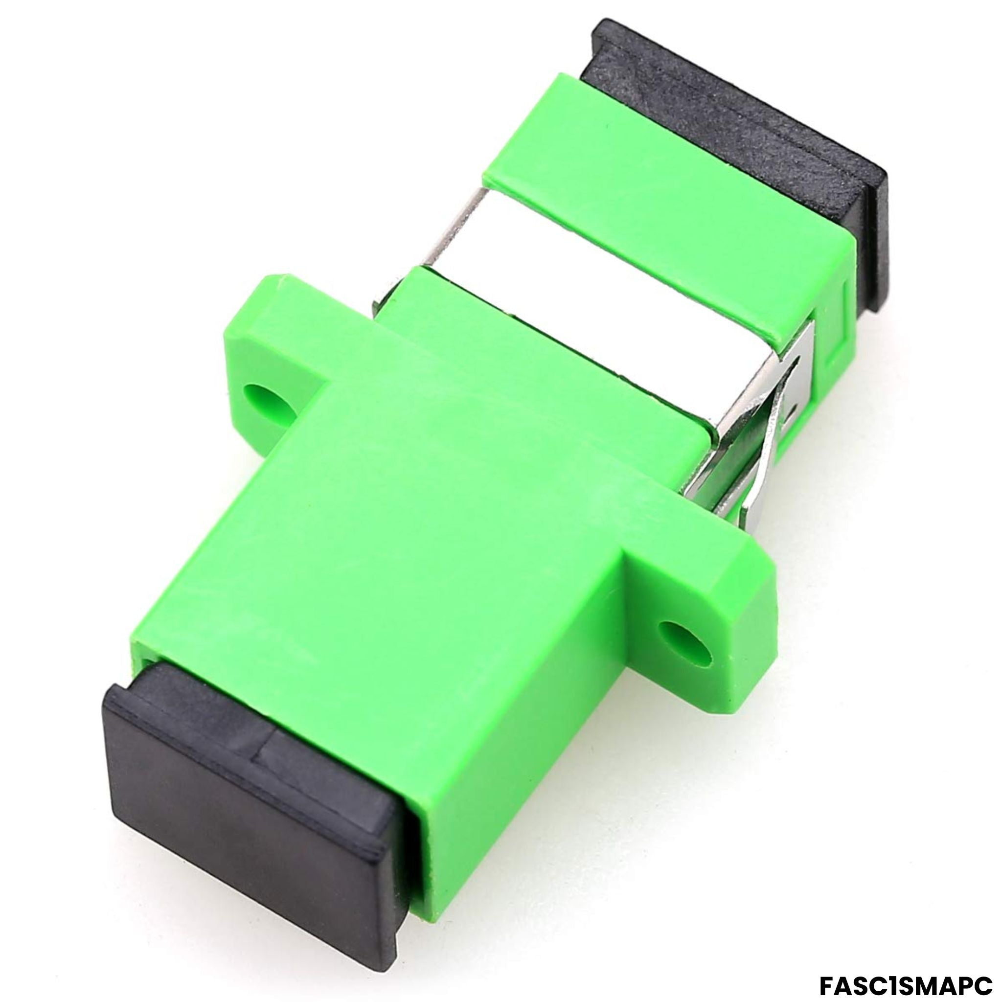 Adaptador fibra SC APC simplex FASC1SMAPC uso FTTH Panamá 