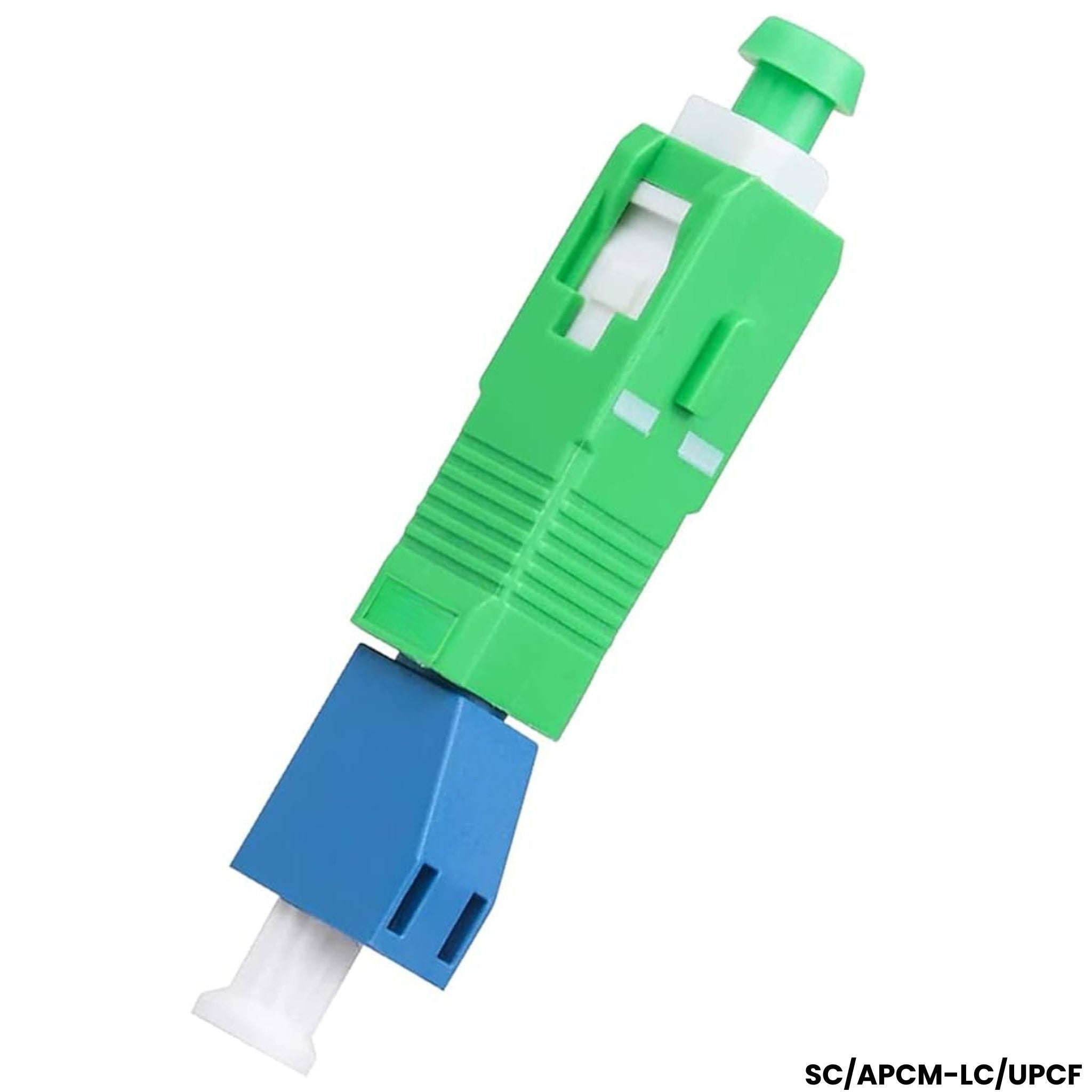Adaptador híbrido SC/APC macho a LC/UPC hembra SM 9/125 para redes FTTH GPON 