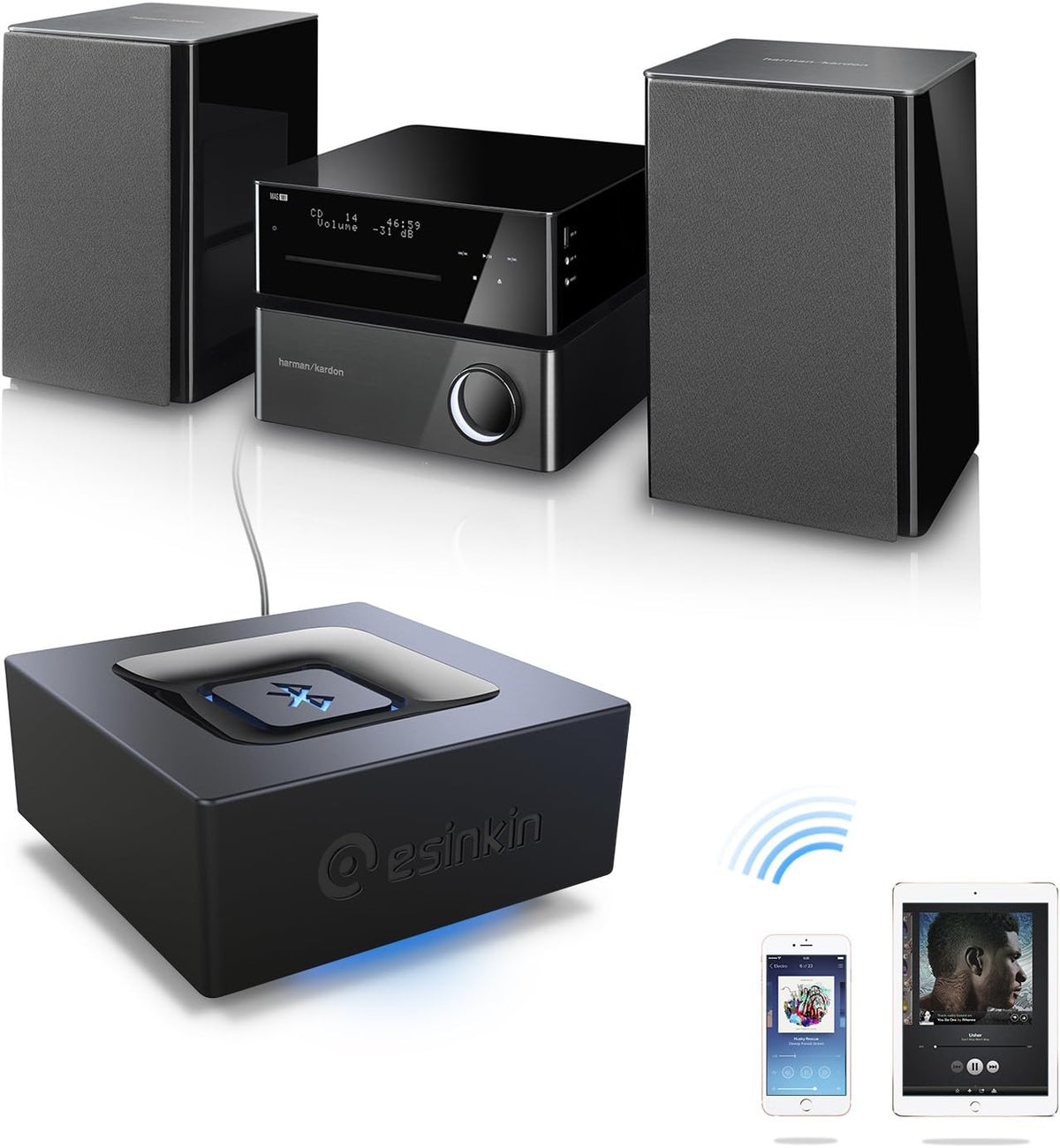 Adaptador receptor de audio Bluetooth de largo alcance W29 - LA CASA DEL TELEFONO