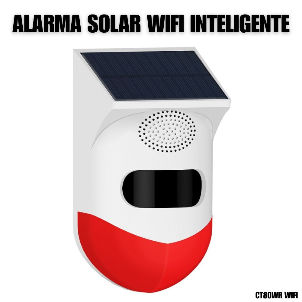 Alarma solar wifi inteligente uso exterior