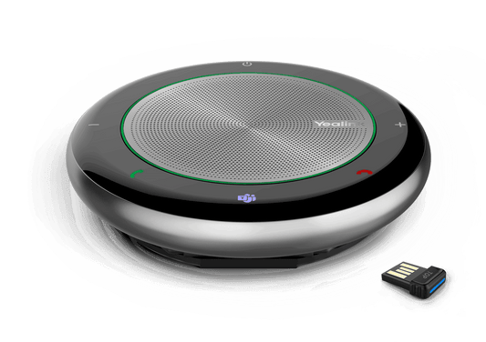 Altavoz inalámbrico con micrófono Yealink CP700, audio en alta calidad, conexión por Bluetooth ó USB - LA CASA DEL TELEFONO