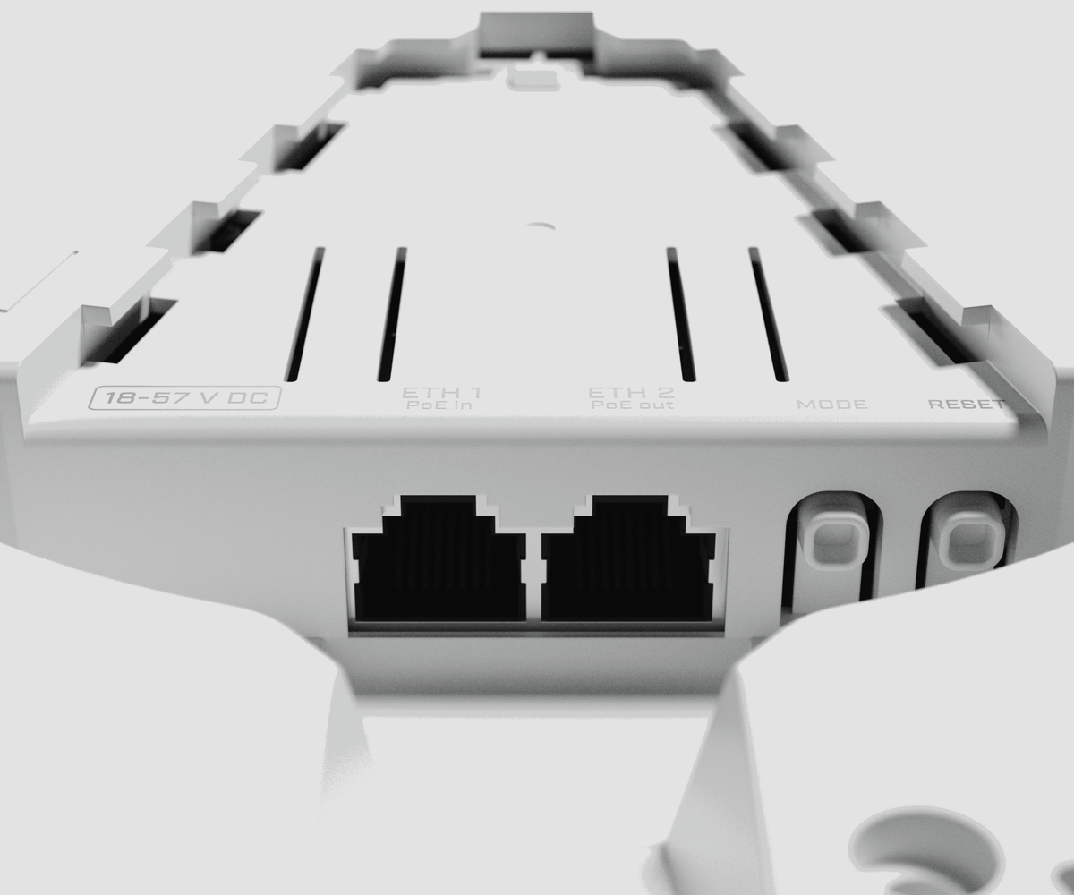Antena Mikrotik doble banda cobertura en 360° RbcAPGi-5acD2nD-XL (cAP XL ac) - LA CASA DEL TELEFONO