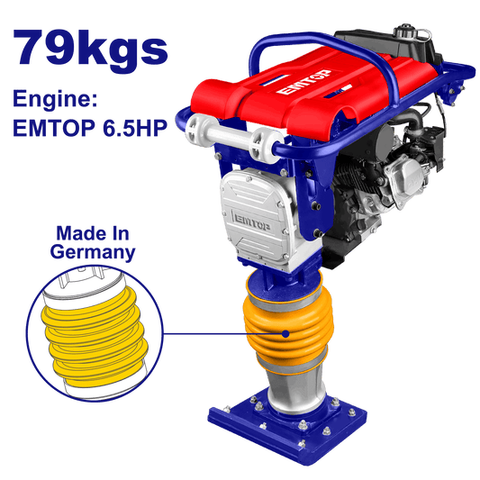 Apisonador tipo canguro a gasolina con motor de 6.5HP - LA CASA DEL TELEFONO