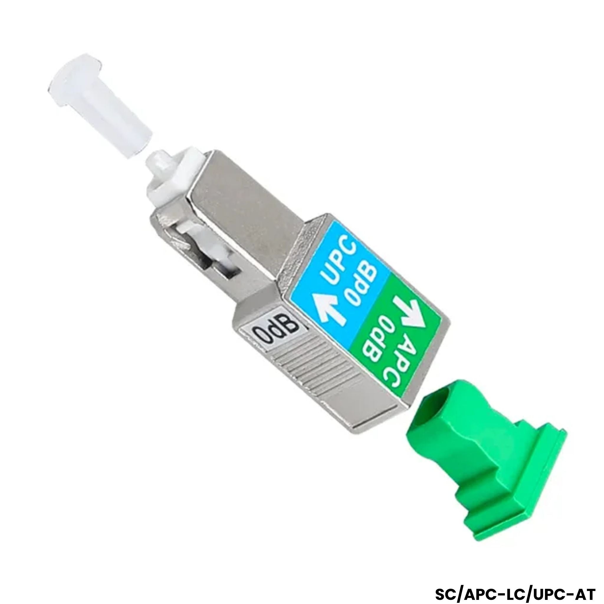 Atenuador adaptador híbrido SC APC LC UPC 0dB fibra óptica monomodo Panama 