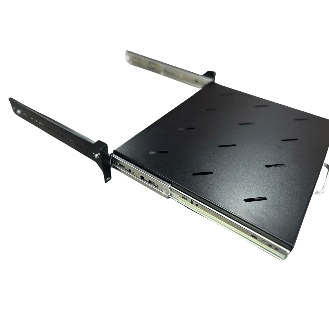 Bandeja deslizable de 350mm con 2 puntos de sujeción - LA CASA DEL TELEFONO
