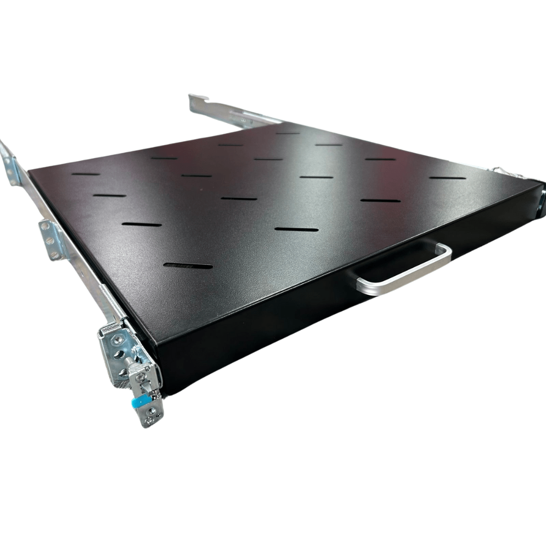 Bandeja deslizable de 450mm para uso en gabinete de hasta 900mm de profundidad - LA CASA DEL TELEFONO