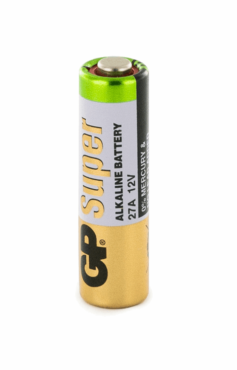 Batería alcalina 12V modelo 27A para control remoto - LA CASA DEL TELEFONO