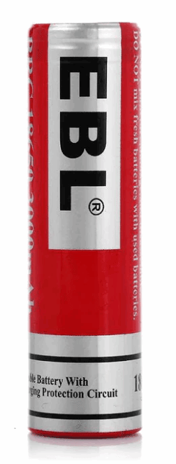 Batería BCR18650 de litio polo positivo plano de 3.7V 3000mAh - LA CASA DEL TELEFONO