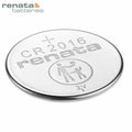 Batería de Litio CR2016 3V Tipo Botón Swiss Made Renata