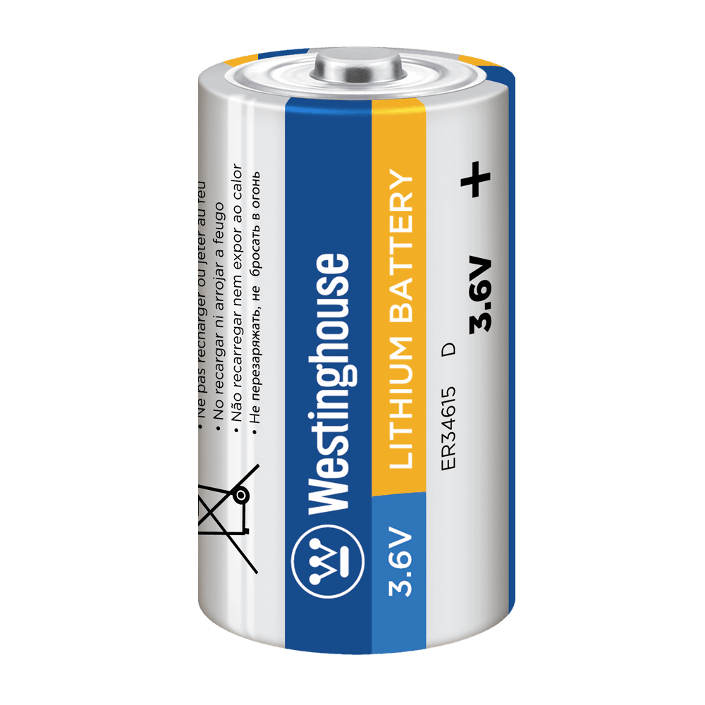 Batería de litio D 3.6V ER34615 Westinghouse - LA CASA DEL TELEFONO