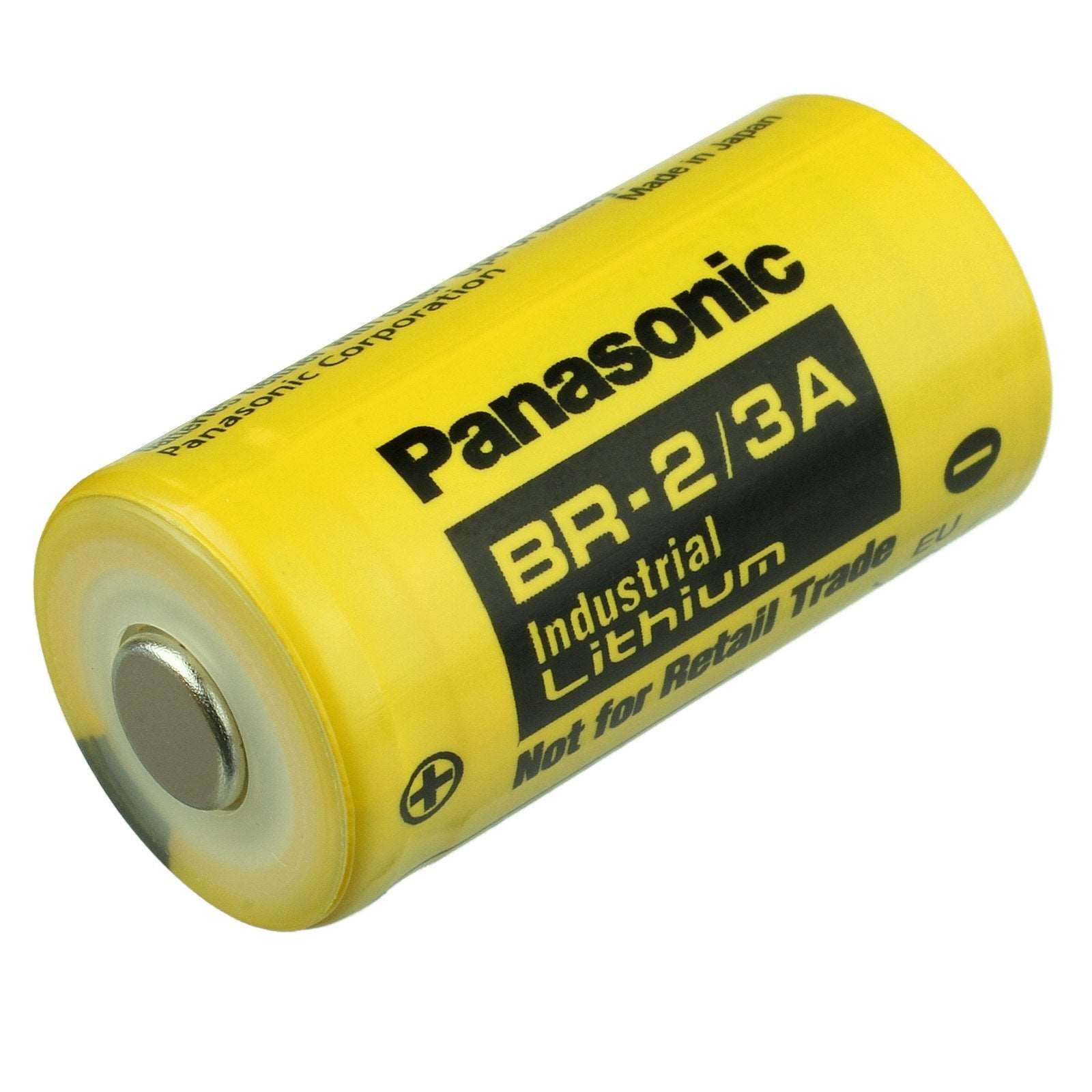 Batería industrial de litio 2/3A de 3V 1200mAh – Panasonic BR-2/3A - LA CASA DEL TELEFONO