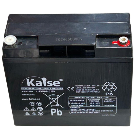 Batería Kaise 12V 18Ah KB12180 - LA CASA DEL TELEFONO