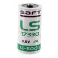 Batería Litio Saft LS17330 3.6V 2/3A Li-SOCl2
