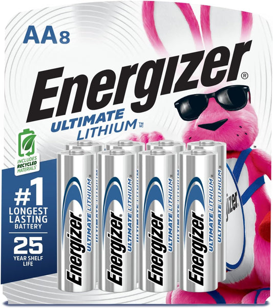 Batería litio AA Energizer L91 para cámaras y dispositivos electrónicos