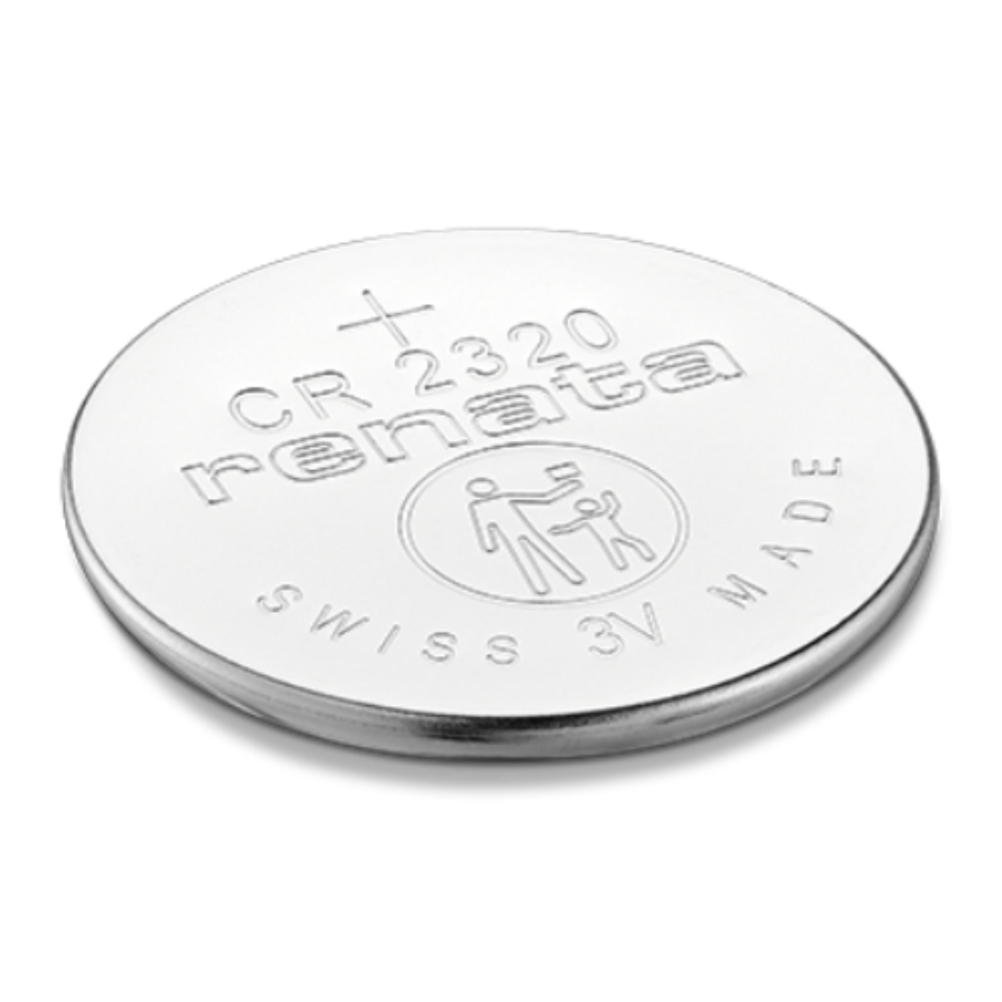 Batería de litio tipo botón CR2320 3V Renata Swiss Made relojes y llaves
