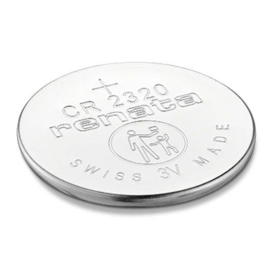 Batería de litio tipo botón CR2320 3V Renata Swiss Made relojes y llaves