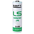 Batería Litio Industrial Saft LS14500 3.6V Li-SOCl2 Tamaño AA