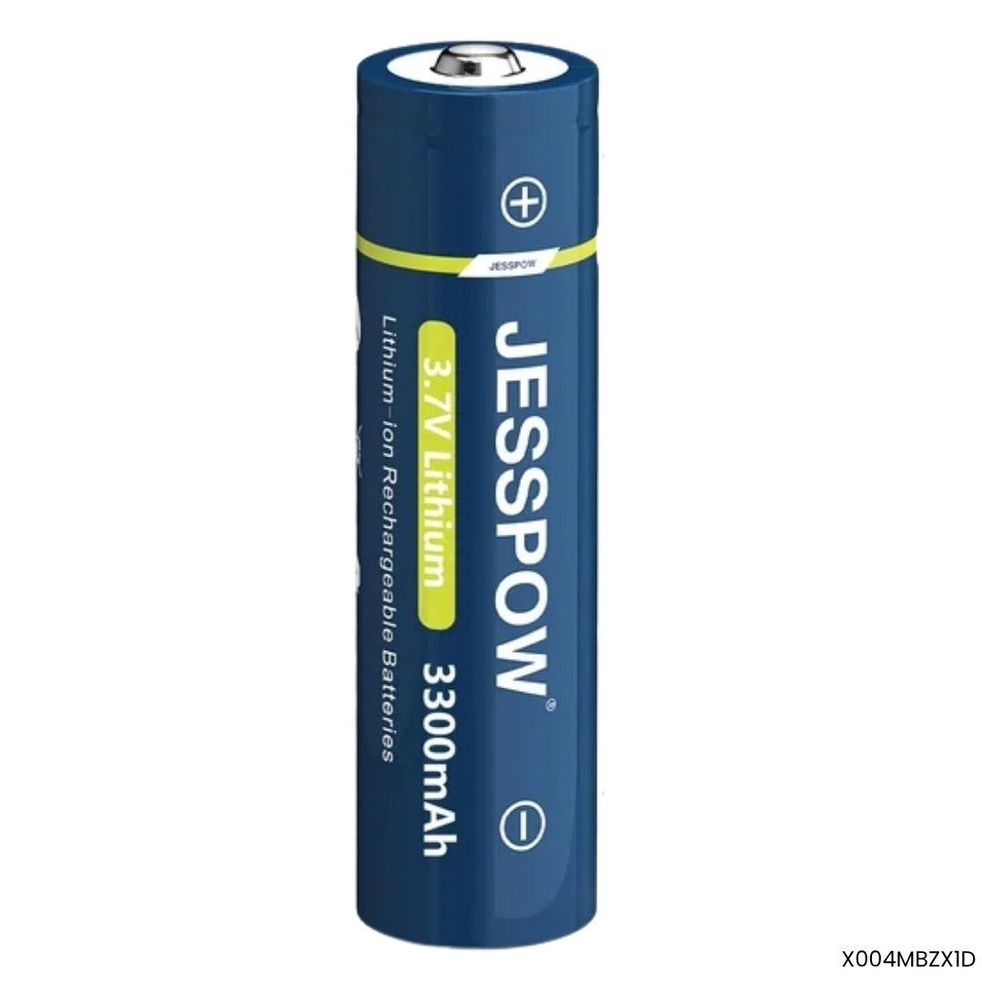 Batería recargable 18650 Jesspow 3300mAh 3.7V para linternas y dispositivo 