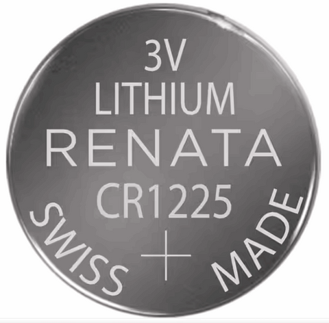 Batería CR1225 Renata 3V original tipo moneda para reloj y llave en Panamá