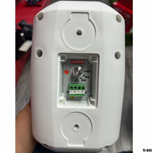 Bocina de pared 4 pulgadas 20W IP64 para Sistema de Audio PA - TL-G43 - LA CASA DEL TELEFONO
