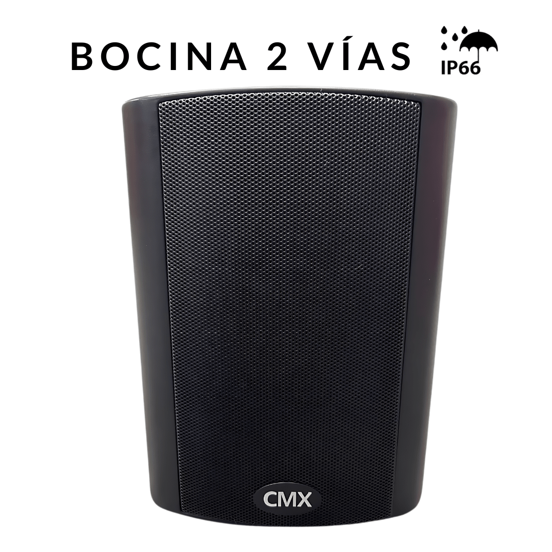 Bocina de pared weatherproof de 20W para voceo y música ambiental - LA CASA DEL TELEFONO