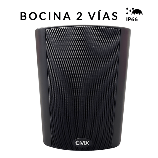 Bocina de pared weatherproof de 20W para voceo y música ambiental - LA CASA DEL TELEFONO
