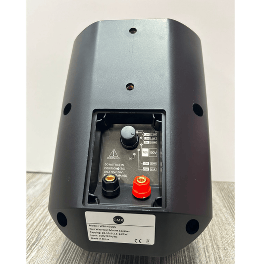 Bocina de pared weatherproof de 20W para voceo y música ambiental – CMX WSK-420DS - LA CASA DEL TELEFONO