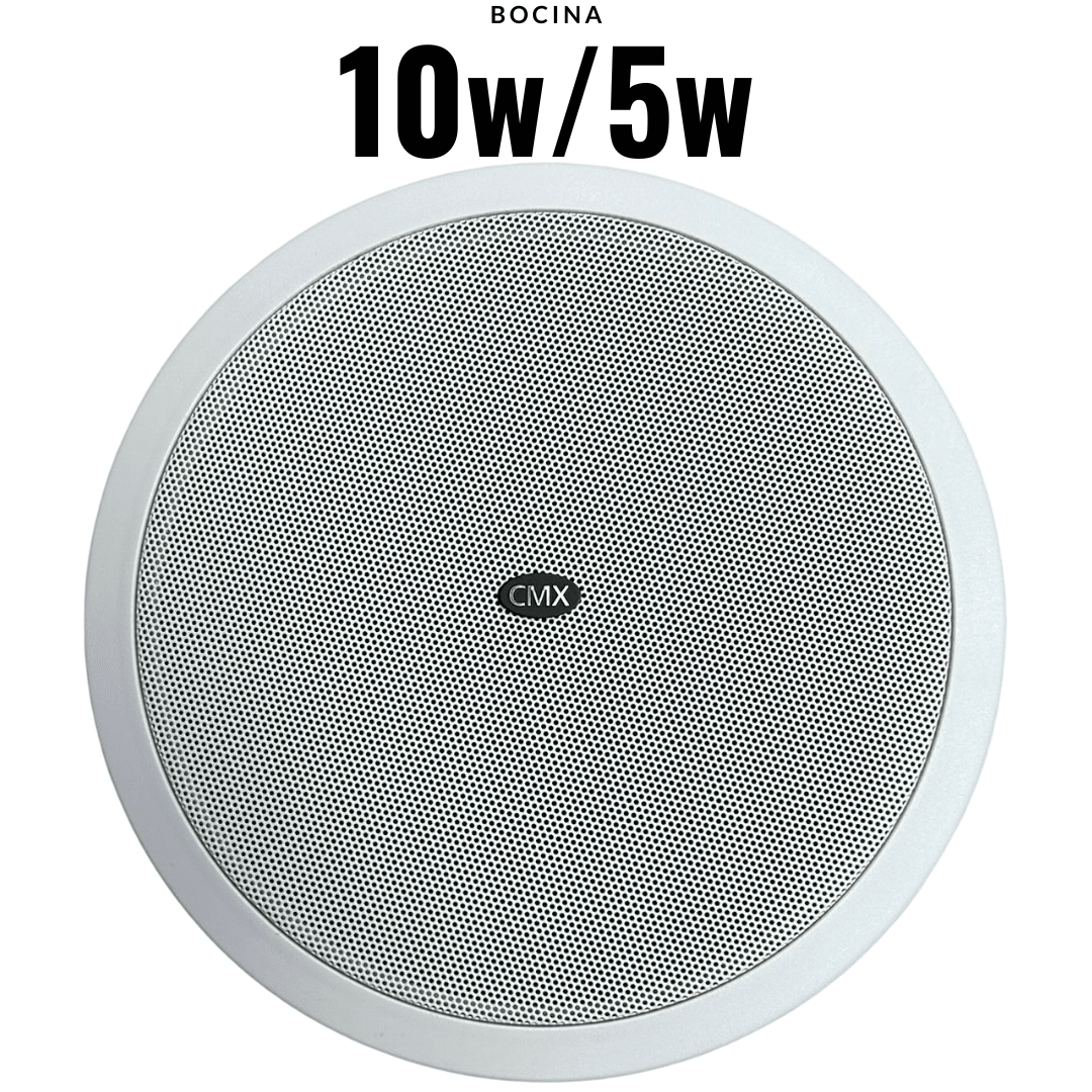 Bocina de techo 10W para Sistemas de música y voceo CSK-810E - LA CASA DEL TELEFONO