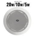 Bocina de techo 2 vías de 20W para Sistemas de música y voceo CSK-520T
