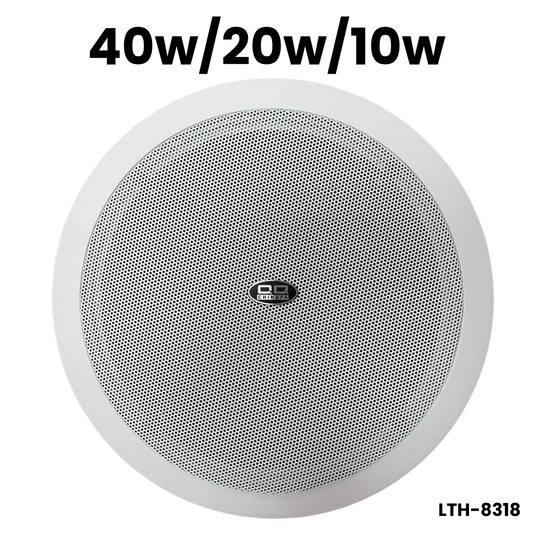 Bocina empotrable de techo LTH-8318 de 10/20/40W 100V - LA CASA DEL TELEFONO